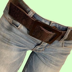 👾Retro Purple Snakeskin Belt 👾